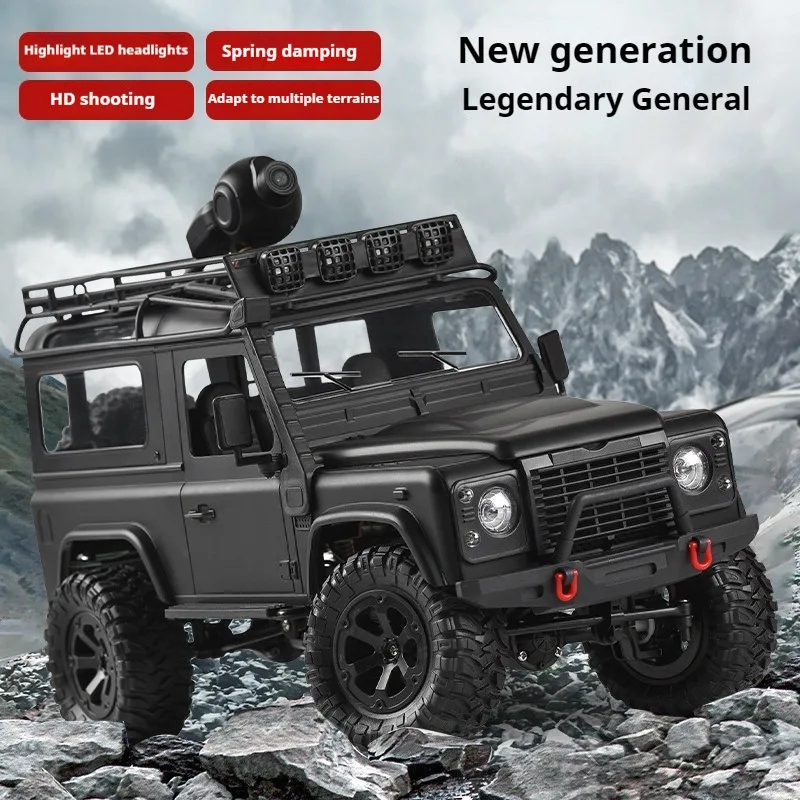 1:12 풀 체중계 4WD RC 자동차, 와이파이 카메라 제어 조명 세트, 핸드 캐리 선물 상자 포함, 2.4g 리모컨 자동차 모델