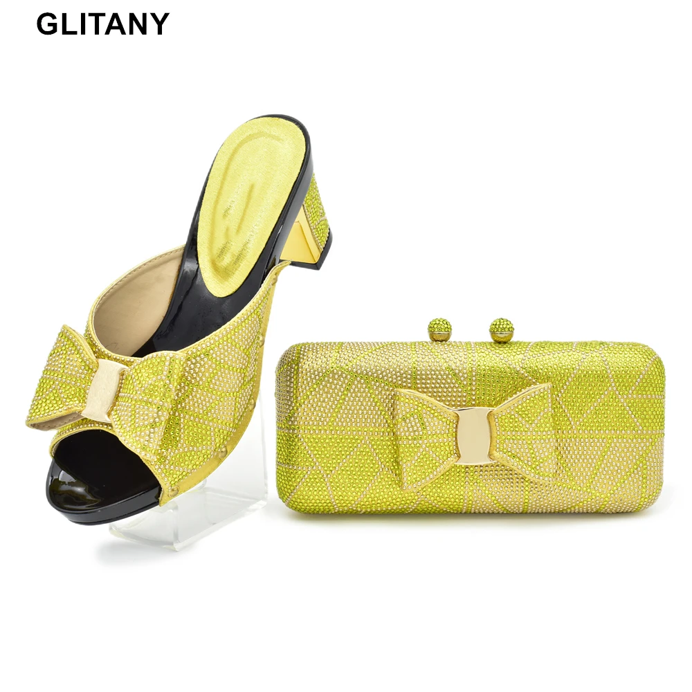 

New Arrival Shoes and Bag Set African Sets 2023 Luxury Shoes Women Designers Shoes Woman High Heel Nigerian Women Party Pumps