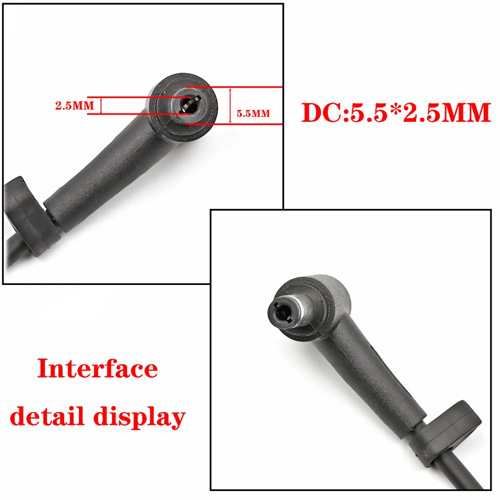 Carregador Adaptador 19v 2.37a 45w 55x25 mm para Asus X450 X551ca X555k53s K52f X555l X552c X550c X550 X550l X501a Adp45bw - Imagem 3