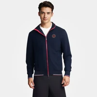 New Men's Jacket Zipper Design Baseball Jackets Pocket Casual Tops Fashion Men Coats Outwear Autumn Winter Loose Jackets 1