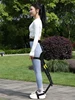 Adjustable Height Exoskeleton Wearable Seat Integrated Support Lightweight Special Work Fishing Stool Standing Worker Ideal Tool 3