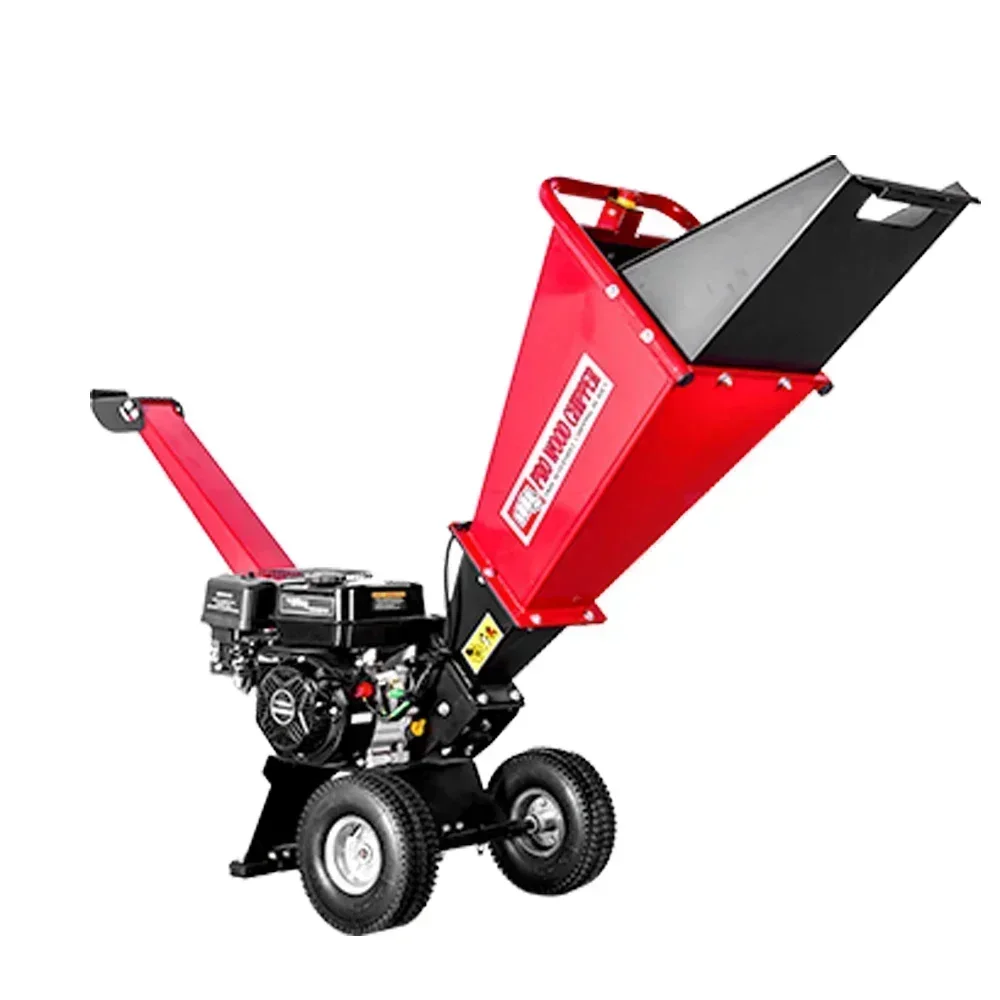 Orchard Garden Shredder，Electric Mini Pruner Mobile Wood Branch Wood Chipper，Home Garden Petrol Diesel Small Shredder  10cm 2