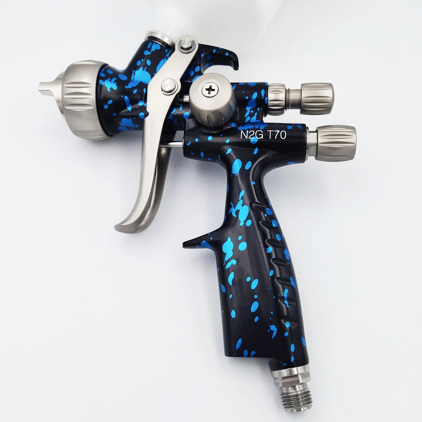 

1.3 Caliber Camo T70 Car Top Paint Water-based Paint Spray Gun High Atomization High-end Quality Meta Pneumatic Airbrush