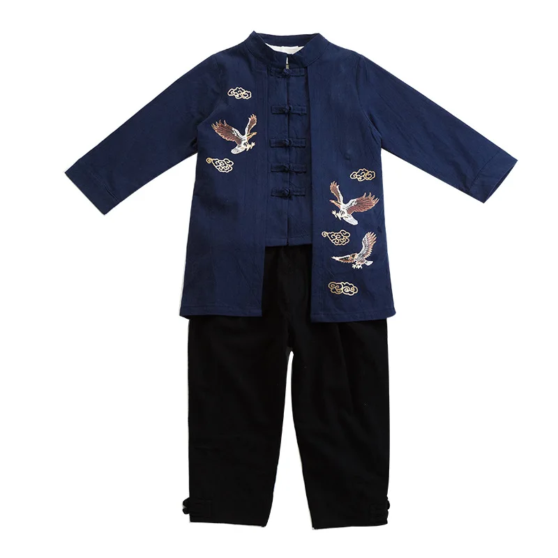 Chinese traditional costume Kids Hanfu Traditional Chinese Costumes oriental kids Tang Suit Hanfu Nation vintage folk dance children New Year costumes