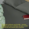 Ntbay Microfiber Breathable Fitted Sheet with Deep Pocket, Ultra Soft and Cozy Fitted Bed Sheet 2