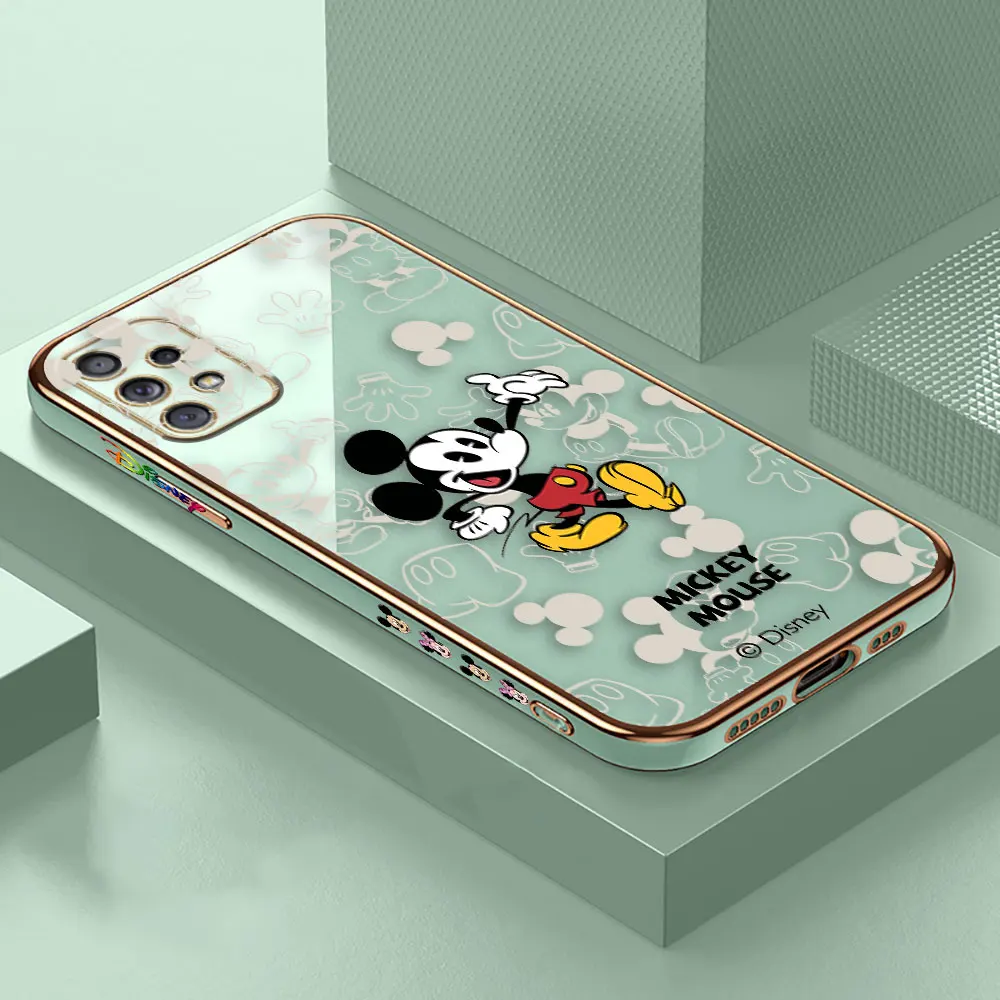 thumbnail image 1 of Smooth E-TPU Phone Case For Samsung Galaxy A73 A72 A71 A54 A53 A52 A51 A33 A32 A23 A22 A12 A14 5G Case Cute Mickey Minnie Mouse, 1 of 5
