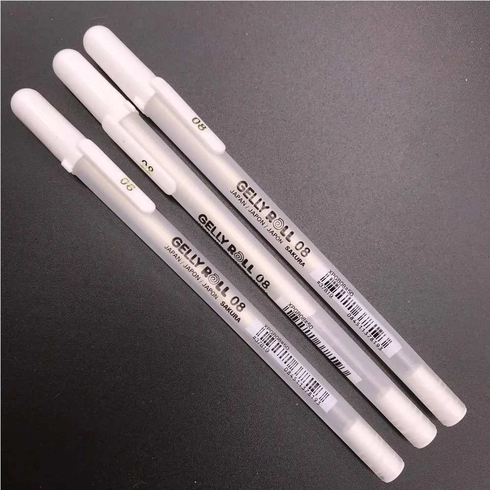 Sakura Gelly Roll Gel Pen Set, Sakura Gelly Roll White Set