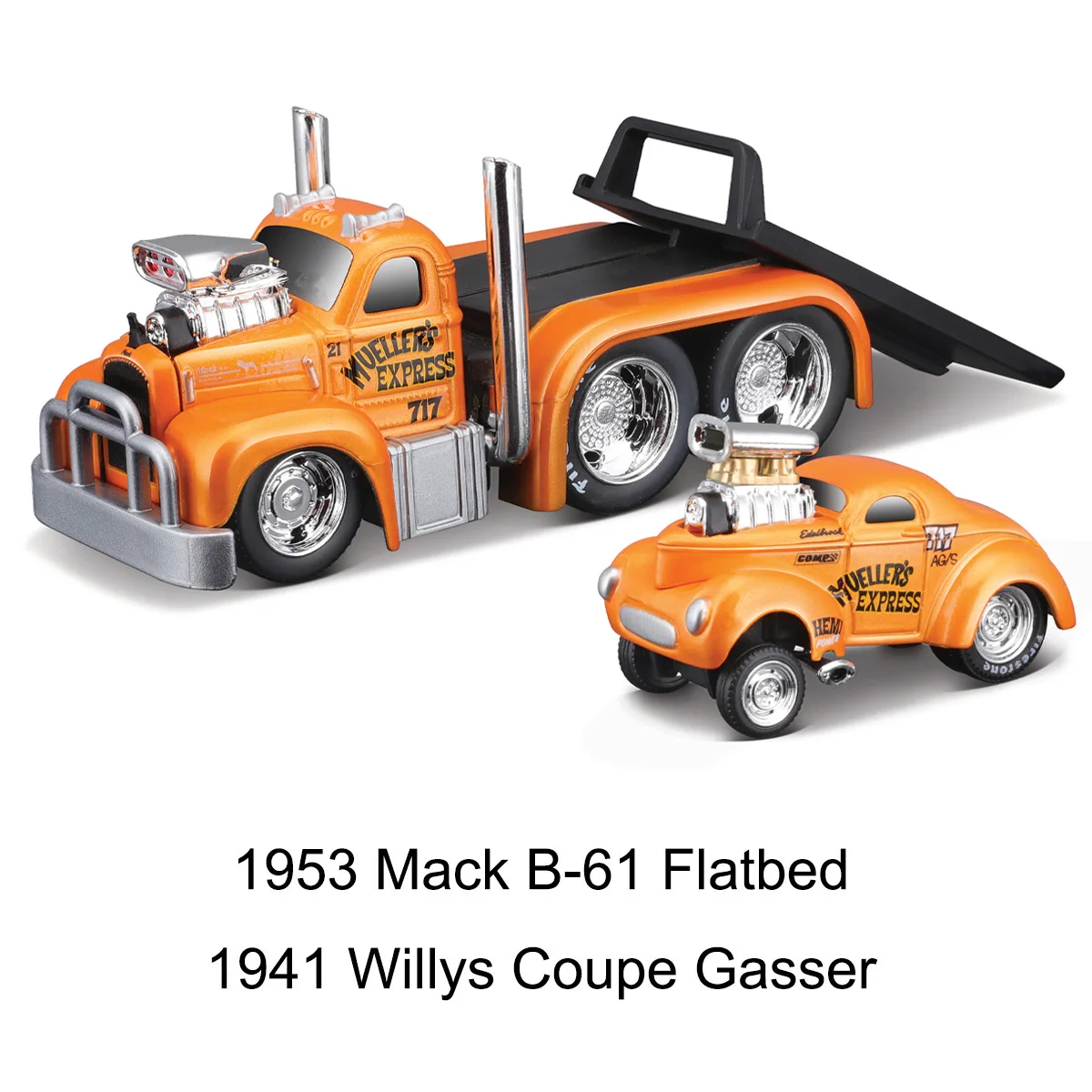 Maisto 1:64 Muscle Transports Vehicle Set Series Static Die Cast Vehicles Collectible Hobbies  Model Car Toys 5