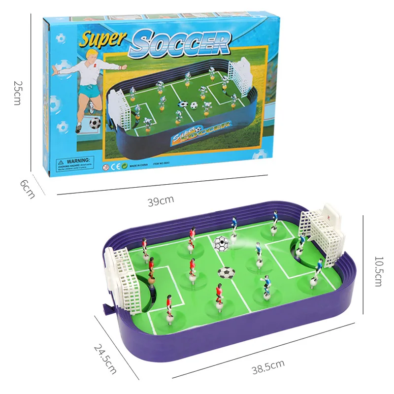 Toddmomy 1 Conjunto De Futebol De Mesa Mini Jogo De Tiroteio De Futebol  Jogo De Futebol De Mesa Esportes Jogo De Futebol De Mesa Para Crianças Mini