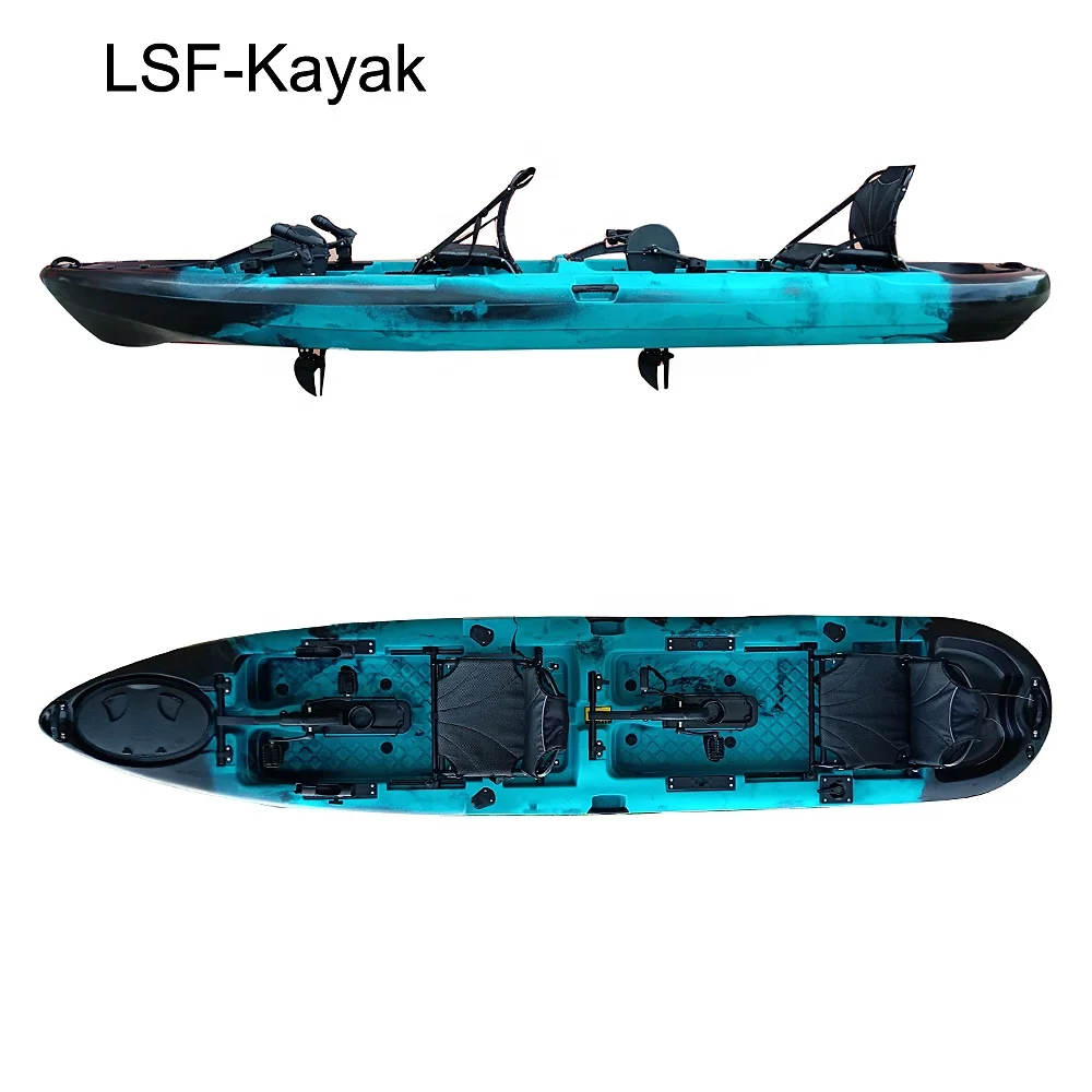 LSF 2-Person Pedal-Drive Fishing Kayak 2
