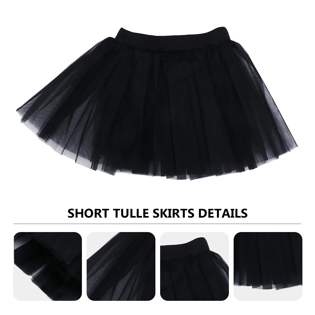 

Party Three-layer Mesh Adult Tutu Skirt Adults Women Costume Dress Up Accessory Women's Short Gauze