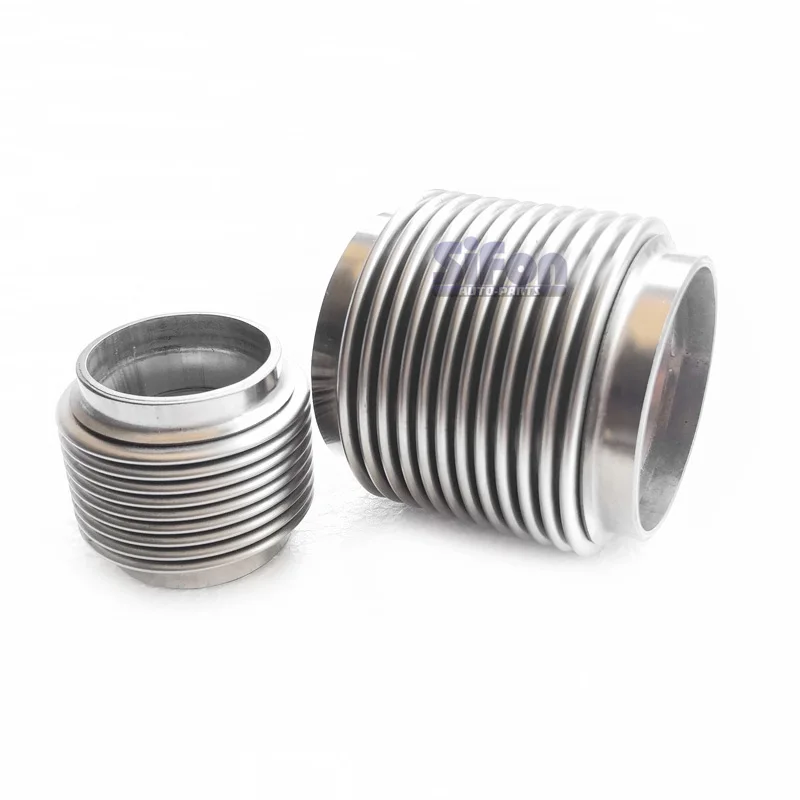 Built in catheter double layer Pressure relief valve soft connection Flex Pipe Bellow Flexible Joint Coupler auto accessories exhaust control valve exhaust pipe valve