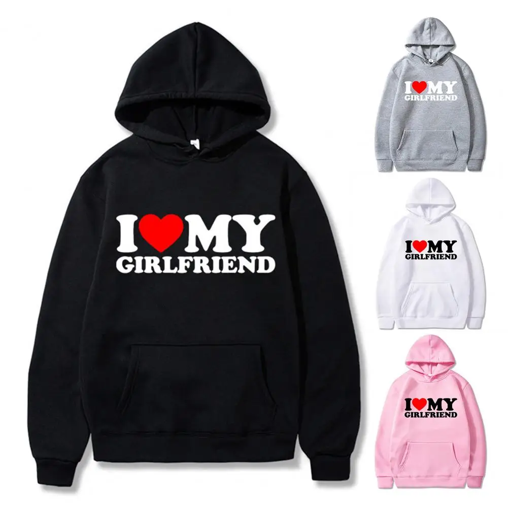 

Women Jumper Funny Couples Hoodies Men Women Long Sleeve Pullover Sweatshirts Unisex Tracksuit Top Clothing with Pocket Warm
