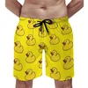 Summer New 3D Cute Animal Yellow Duck Printed Beach Shorts For Men Kid Funny Streetwear Swimming Trunks Fashion Cool Short Pants 4