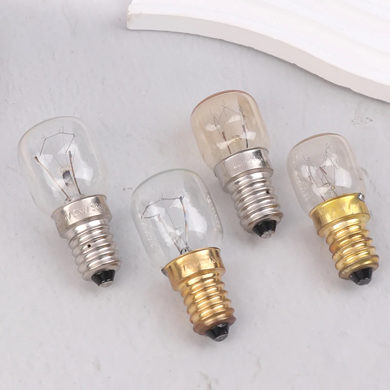 Description Picture 4 of itemOven spare parts High Temperature Bulb 120V 25W E14 300 Degree T22 Microwave Oven Light Bulbs Steamer Lamp Bulbs Salt Light Bulb
