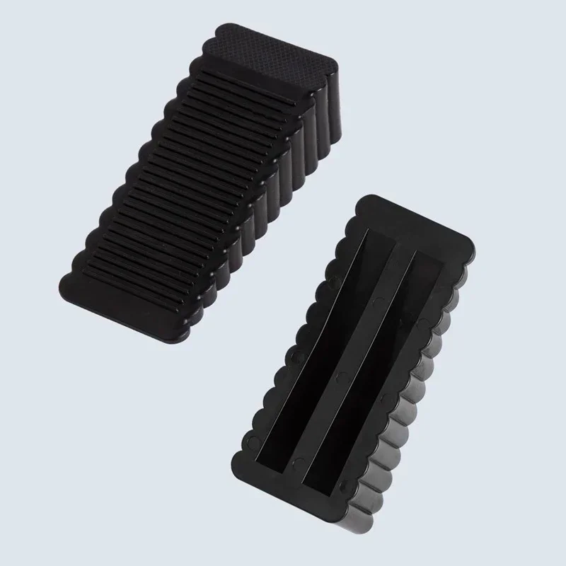 Door Stopper Silicone Door Stop Wedge Safety Stoppers Reusable Shock Absorbent Home Office Anti-Folder Hand Anti-collision Stop
