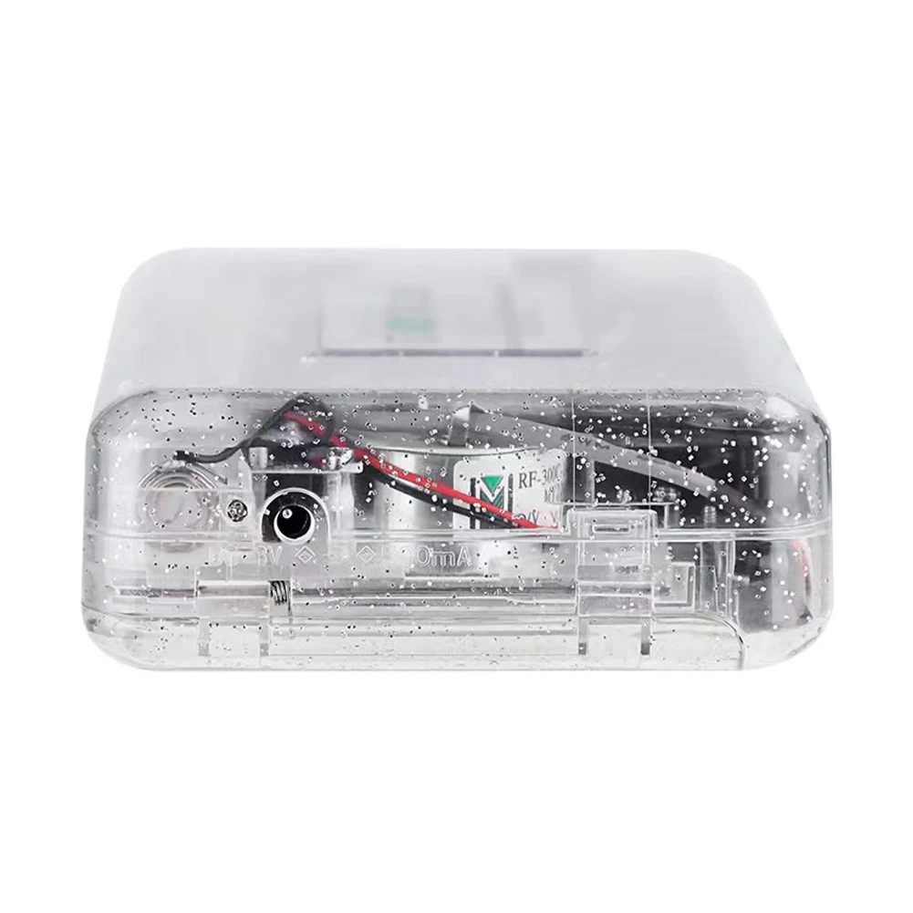 Cassette To MP3 Format Tape Player Full Transparent Shell English Listening Tape Player Plug and Play USB Type-C for Study