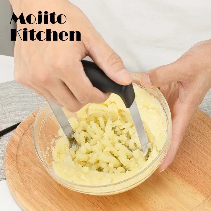 

Pressed Potato Masher Ricer Puree Juice Maker Potatoes Mud Pusher Smooth Musher Crusher Fruit Machine Kitchen Gadgets