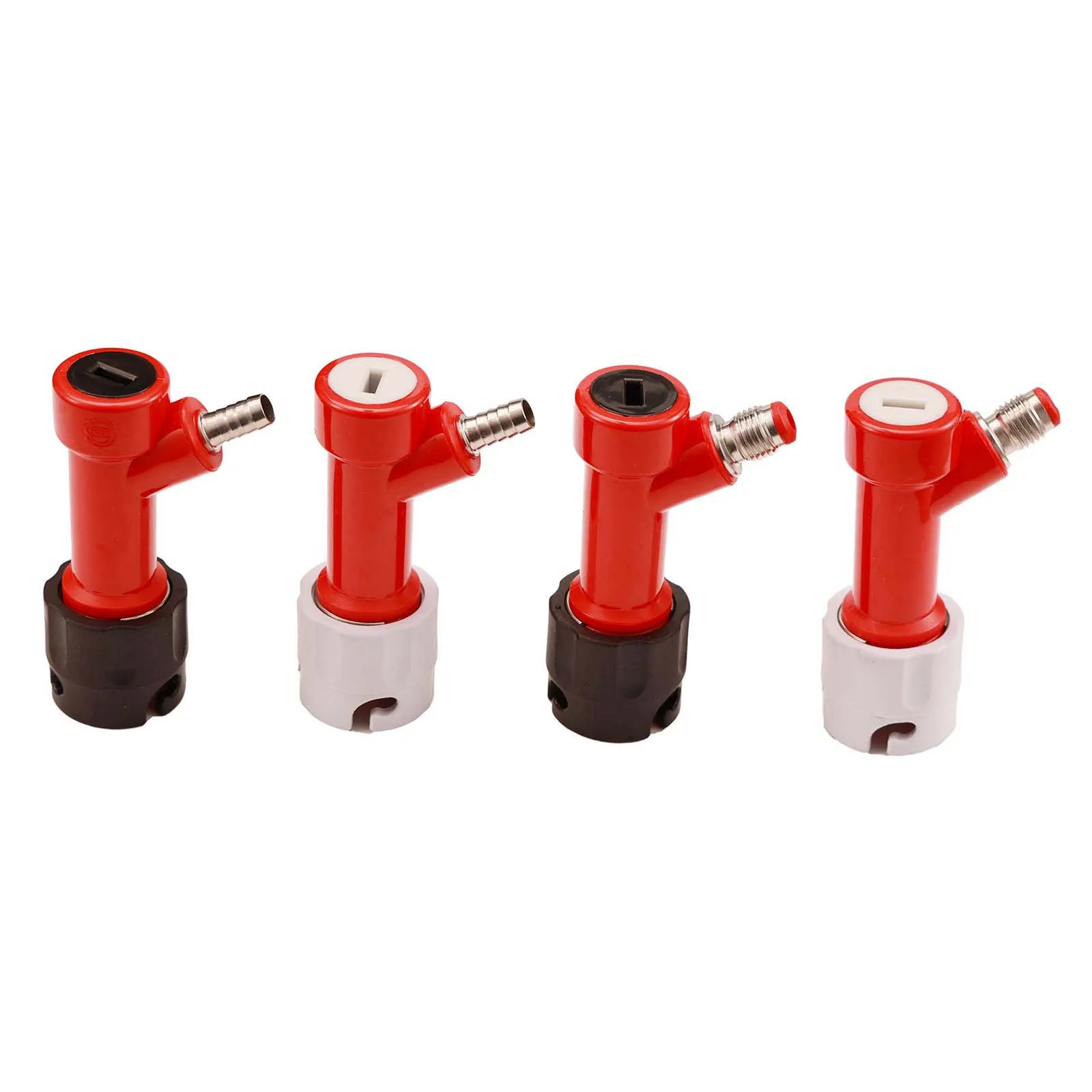 Homebrew Beer Keg Connector Dispenser Plastic Pin Lock Liquid Gas Disconnect 1/4"Barb 1/4"MFL Plastic ABS