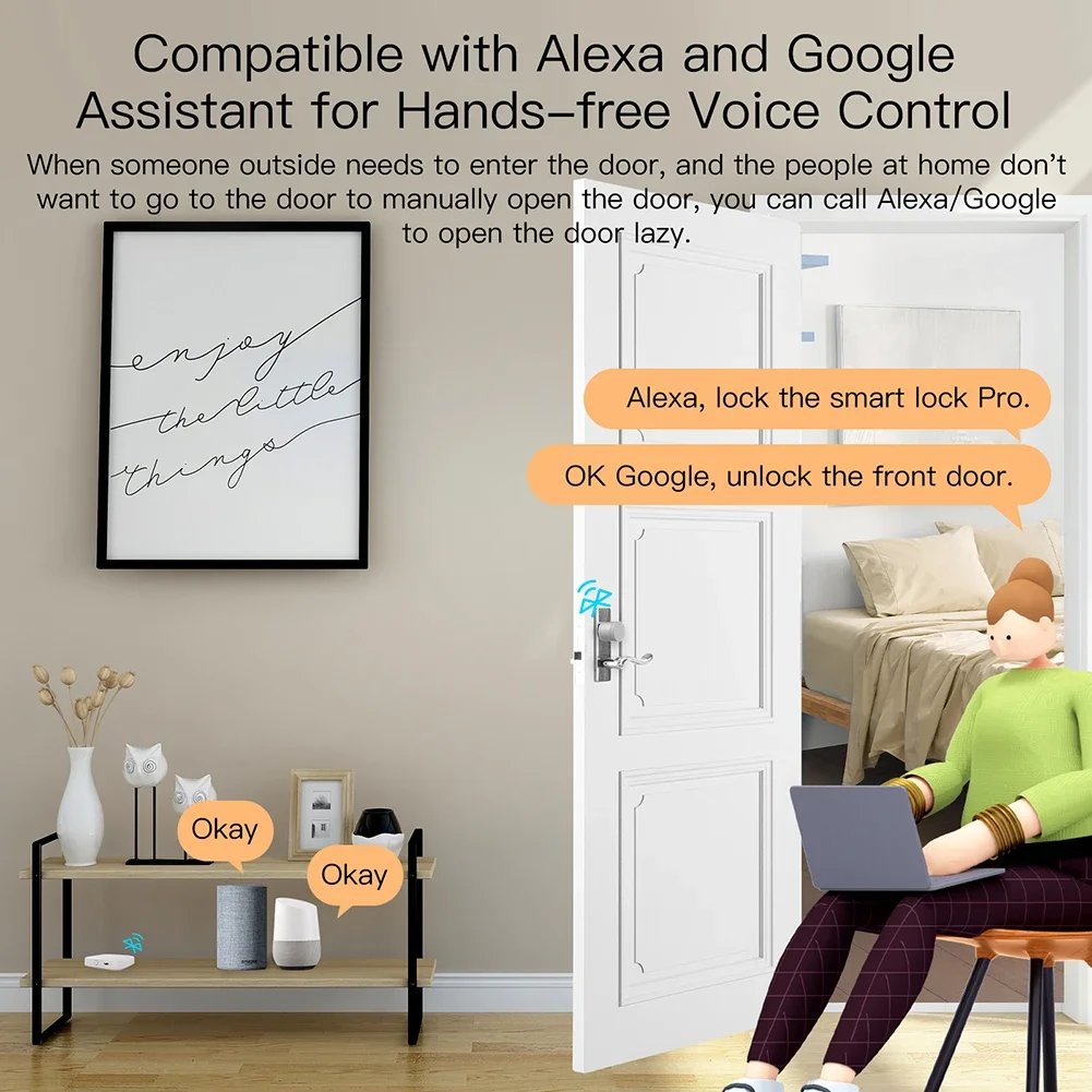 Рисунок 4 - Дверной замок MOES AES128 TLS с