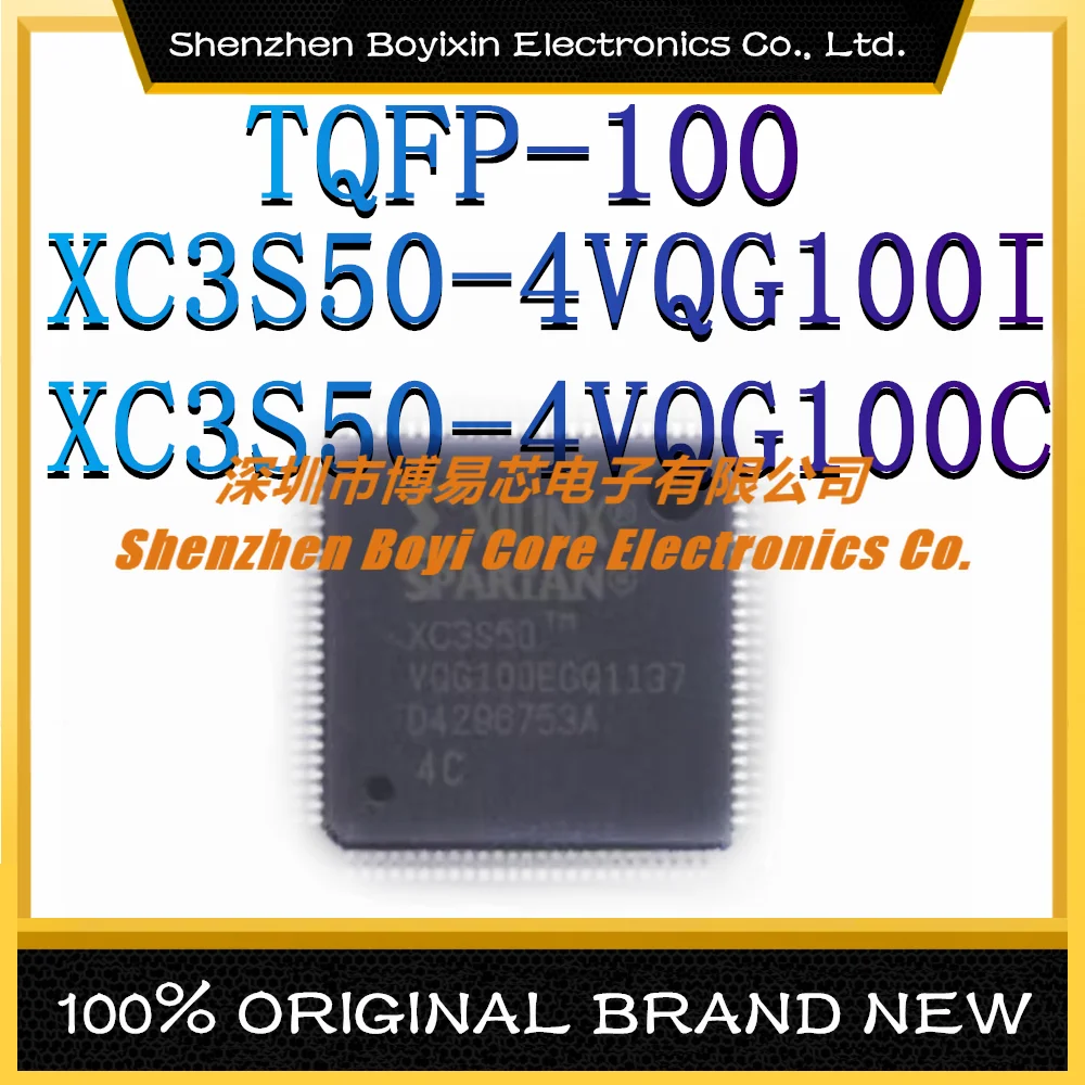 

XC3S50-4VQG100I XC3S50-4VQG100C Package: TQFP-100 Programmable Logic Device (CPLD/FPGA) IC Chip