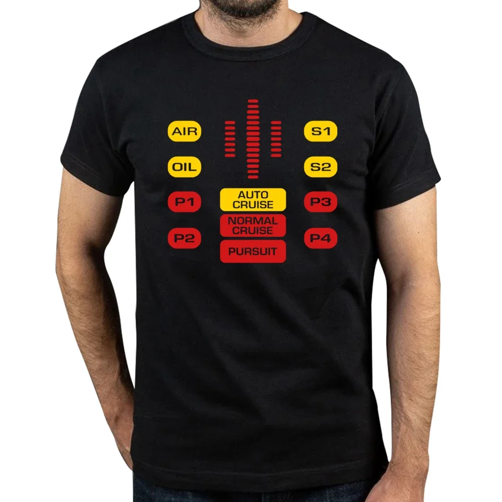 Neuheit genial heißen Sommer Stil Camiseta El Coche Fanta stico Panel de Control Ritter Reiter Kitt Shirt Maglietta T-Shirt
