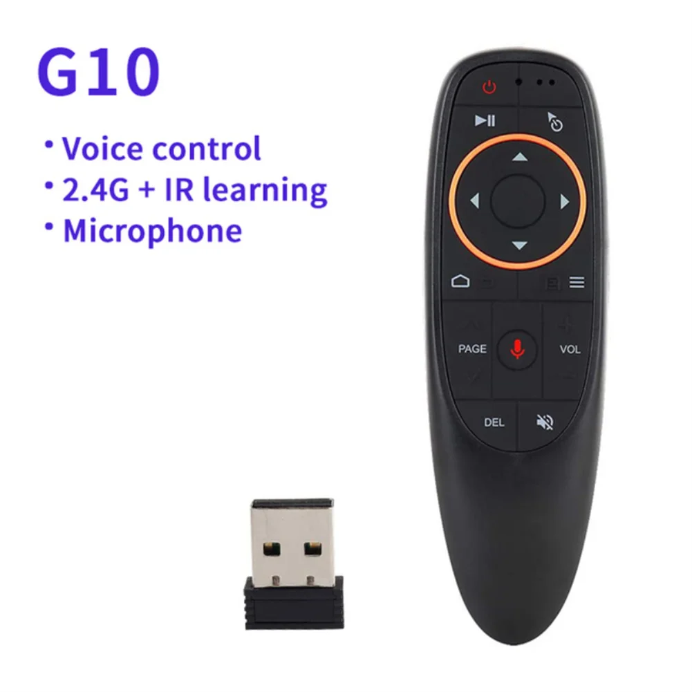Smart Voice Remote Control Wireless Air Fly Mouse 2.4g G10 G10s Pro Gyroscope Ir Learning Compatible For Android Tv Box wireless remote controller smart universal remote control smart ir remote control bluetooth voice remote control