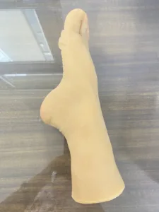 Ликвидация запасов женские силиконовые ноги модель манекен чулки морщины ног поддельные Нейл-арт 1:1 ZISHINE 3815