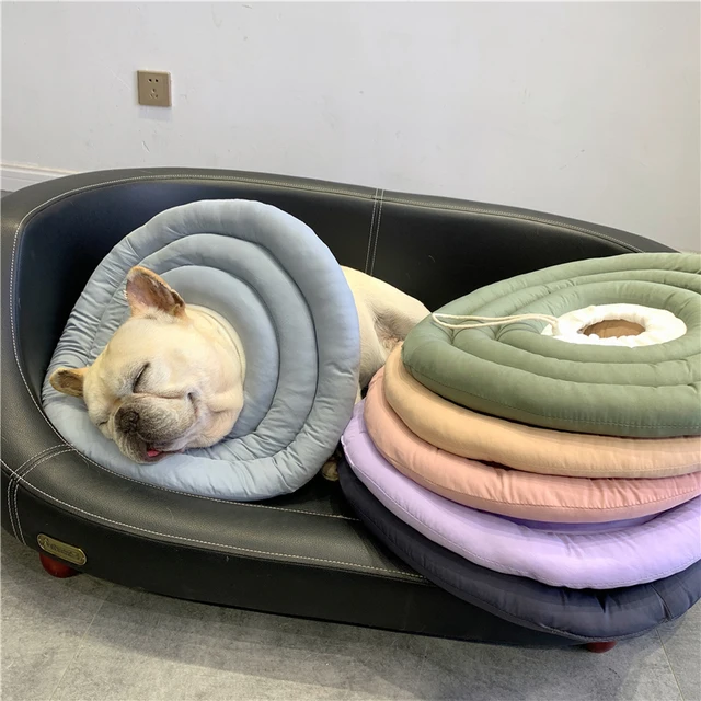 Elizabethan Collar For Dogs Adjustable Neck Drawstring Waterprof Protective Donut Collar Prevent Biting & Scratching 2