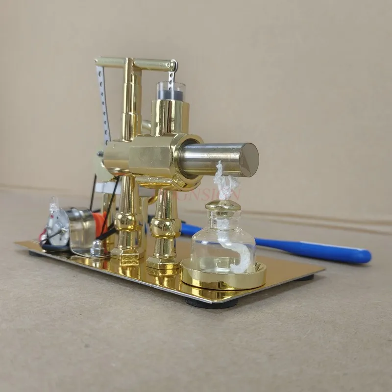 Physics teaching Stirling engine generator steam engine physics experiment science science production invention toy model small educational toy physics experimental equipment