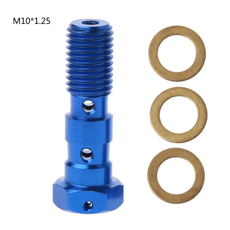 

Motorcycle Brake Cylinder Oil Hose Adjuster Banjo Screws with Washer