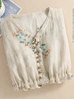 Dress Women Long Print Elegant Clothing Vintage Elastic Waist Korean Casual Beach Style V-Neck Fashion Robe Vestidos De Mujer - Image 3