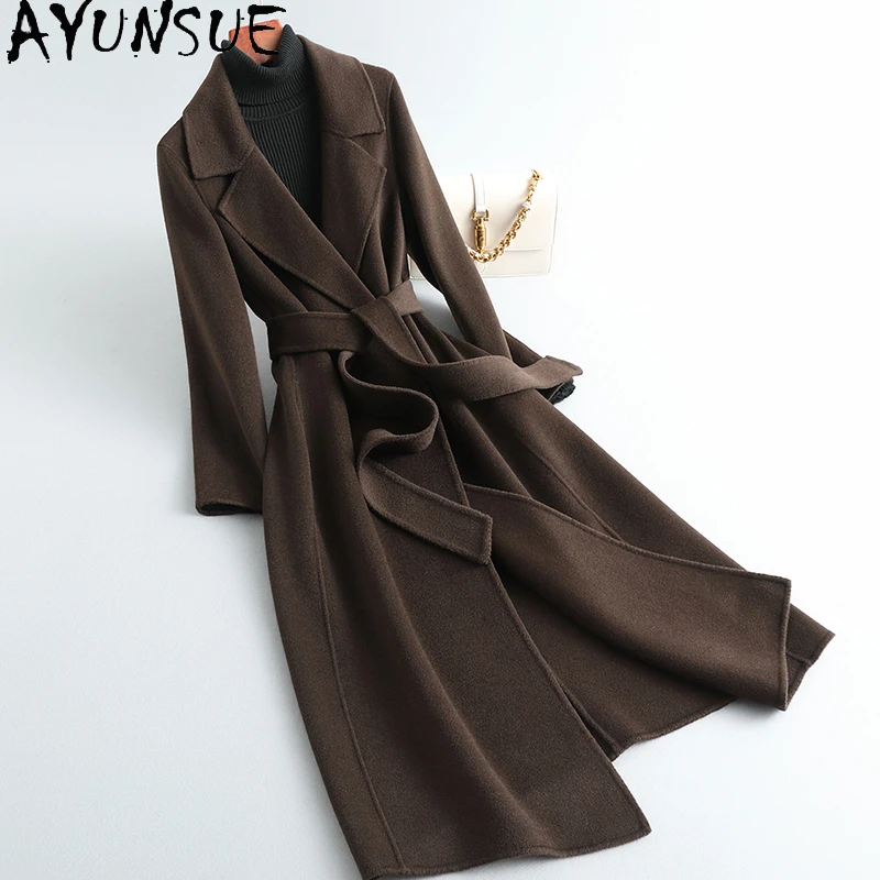 FANOSTUDIOS DOUBLE-SIDED WOOLEN COAT 有名人芸能人 www.esn-spain.org