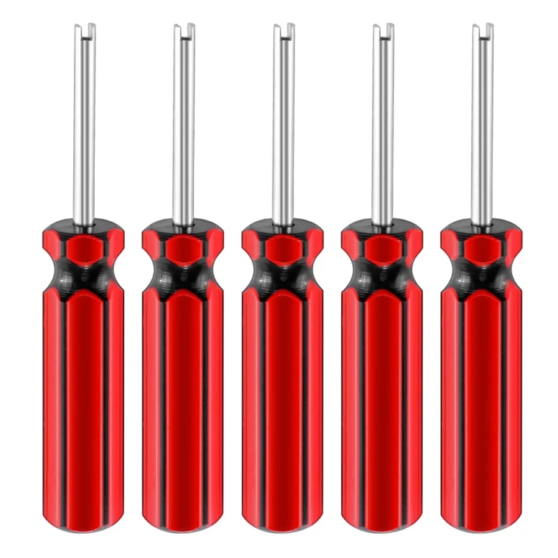 5x Car Auto Screwdriver Valve Stem Core Remover Tire Tube Installer