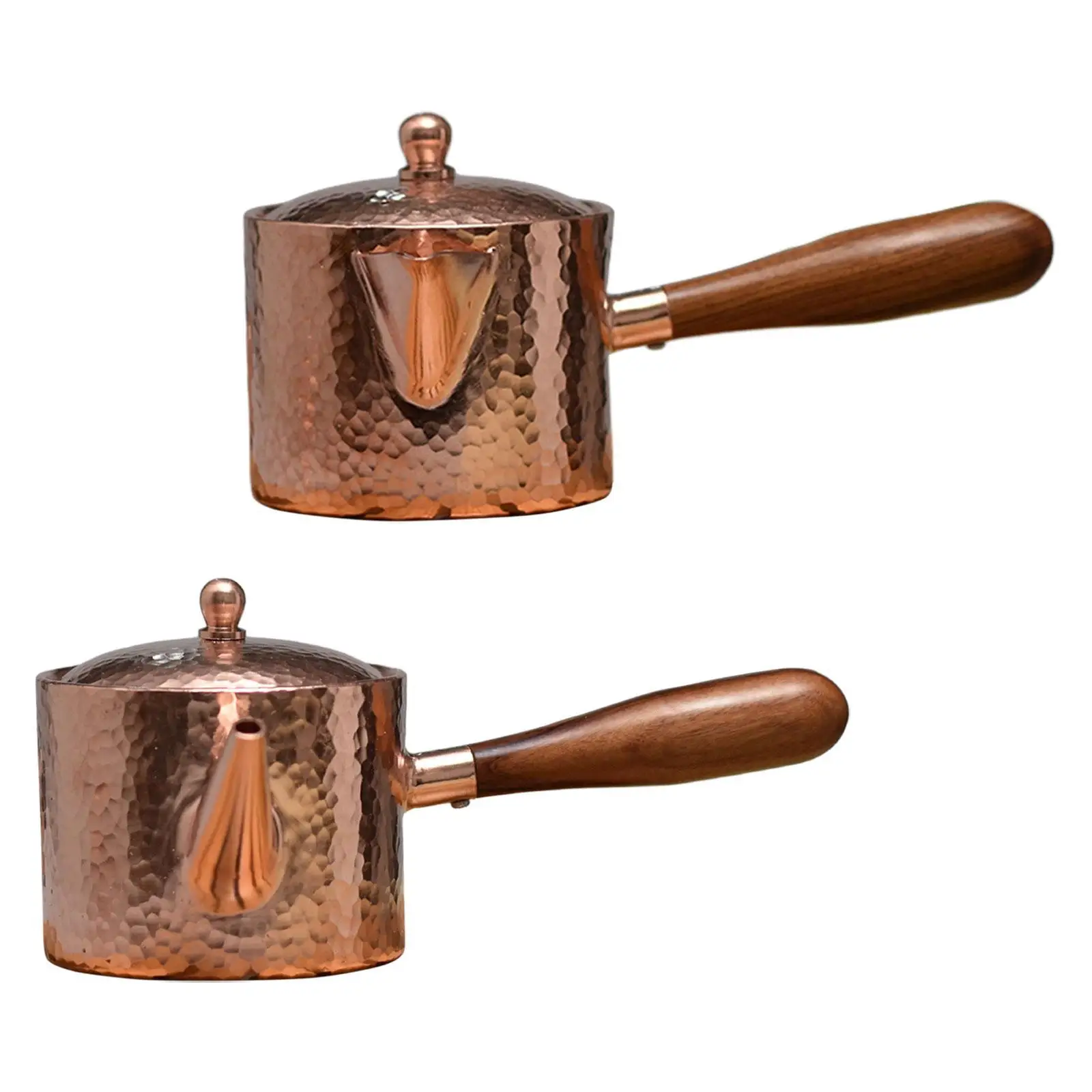 Copper Kettle 400ml Thickened Tea Kettle Milk Jug Tea Maker with Filter Teaware for Picnic Camping Tea House Restaurant Hotel Copper Kettle 400ml Thickened Tea Kettle Milk Jug Tea Maker with Filter Teaware for Picnic Camping Tea House Restaurant Hotel