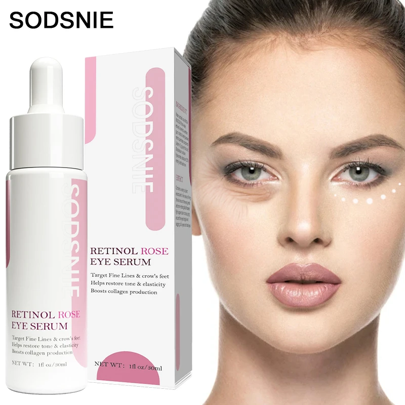 Retinol Rose Eye Serum Antiwrinkle Antiaging Lift Firm Lightening