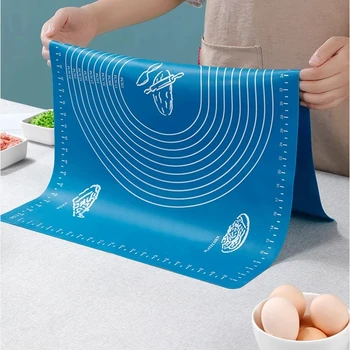 30x40cm Silicone Pastry Mat Non-Stick Thickening Mat Rolling Dough Liner Pad Cake Bakeware Pastry Flour Table mat Kitchen tools