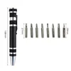 8-in-1 Aluminum Alloy Screwdriver Pen - Changeable Bits For Easy Repairs & Disassembly 6