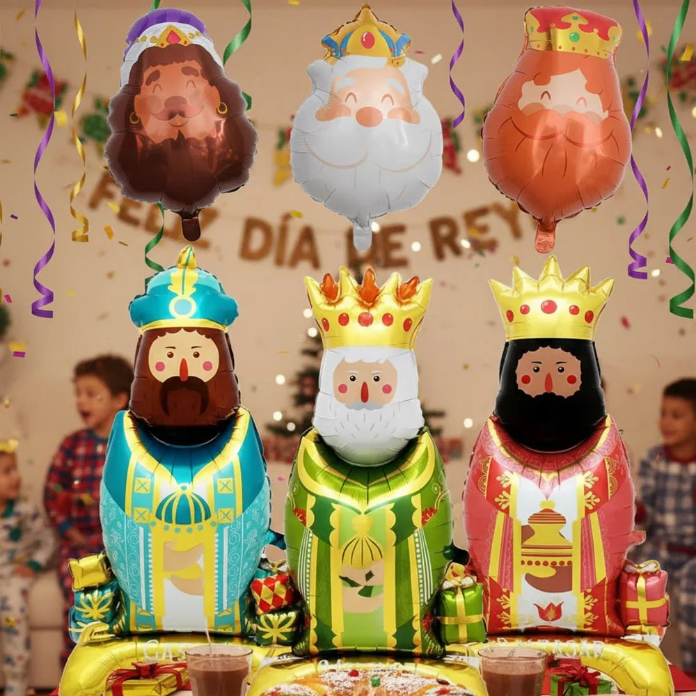 Spanien Stehen König Gehörte Luftballons Cartoon König Folie Ball Für Geburtstag Party Weihnachten Baby Dusche Dekoration Kinder Spielzeug Luft Globos