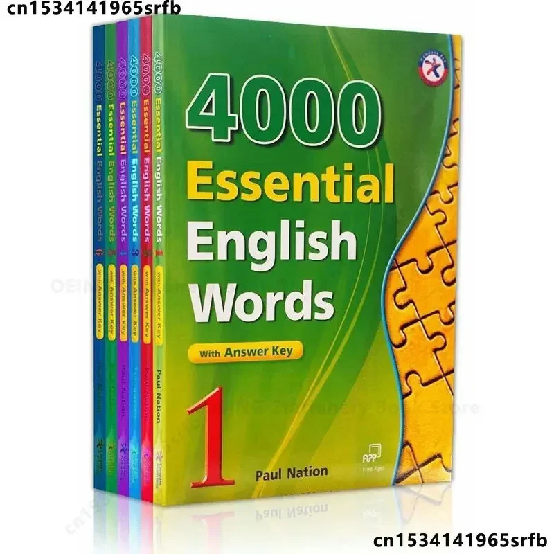 

4000 основные английские слова, полноцветная новая версия руководства по изучению на английском языке, книги