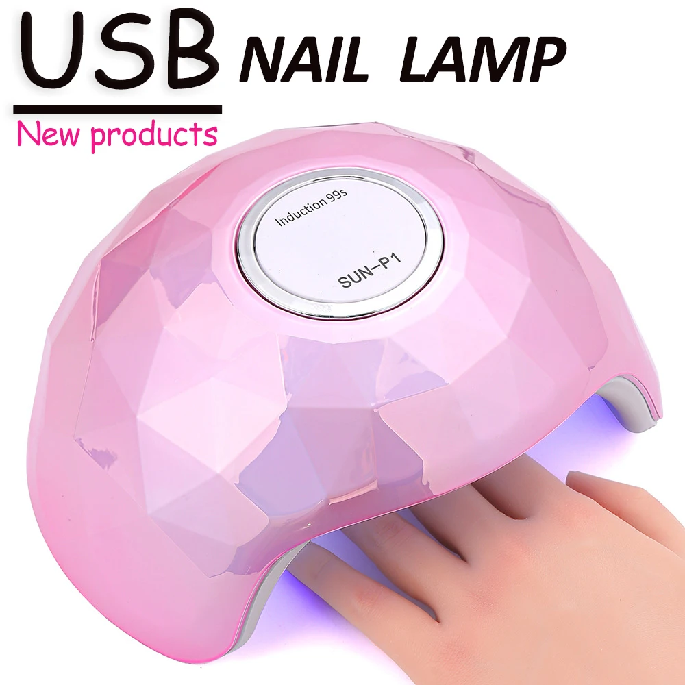 

УФ-лампа для сушки ногтей, 54 Вт, USB-порт