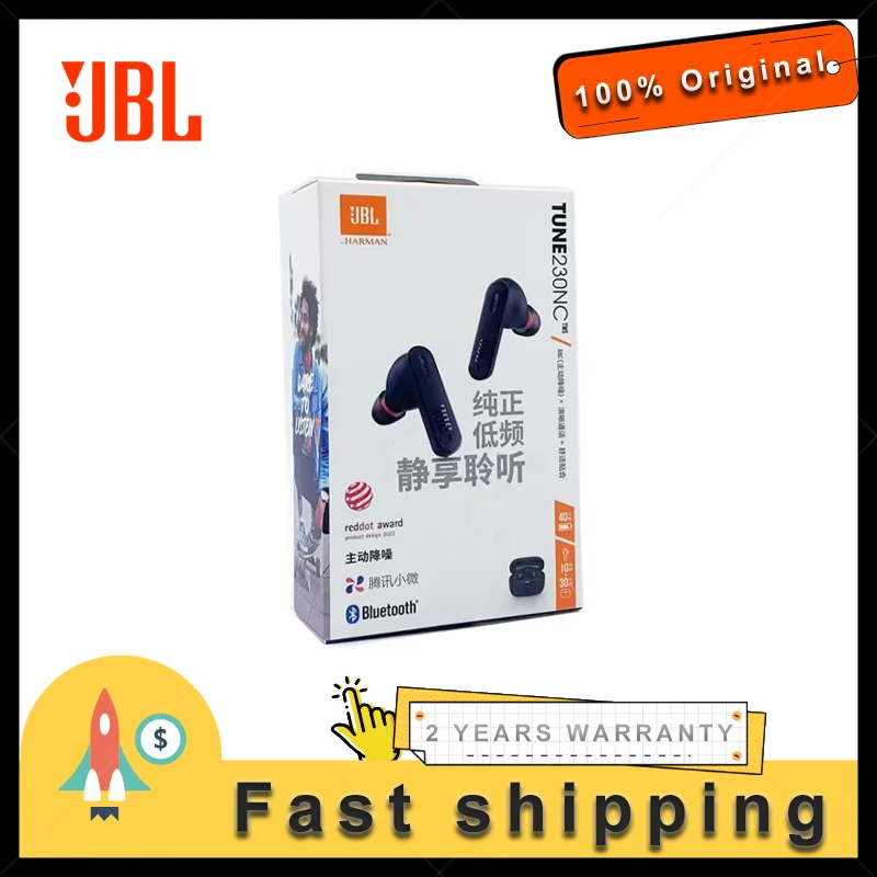 JBL TUNE 230NC True Wireless headphone bluetooth In-Ear Adaptive Active Noise Cancellation Music Headphones headphones earbuds
