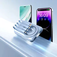 Беспроводной магнитный блок питания 22,5 Вт, сверхбыстрая зарядка, 10000 мАч, подходит для часов, мобильных блоков питания, легкий и тонкий. — изображение 4