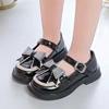 Cute Girls Rhinestone Bow Pink Versatile Casual 2023 Children's Fashion Shoes for Party Wedding Shows Hook & Loop Casual Shoes 3