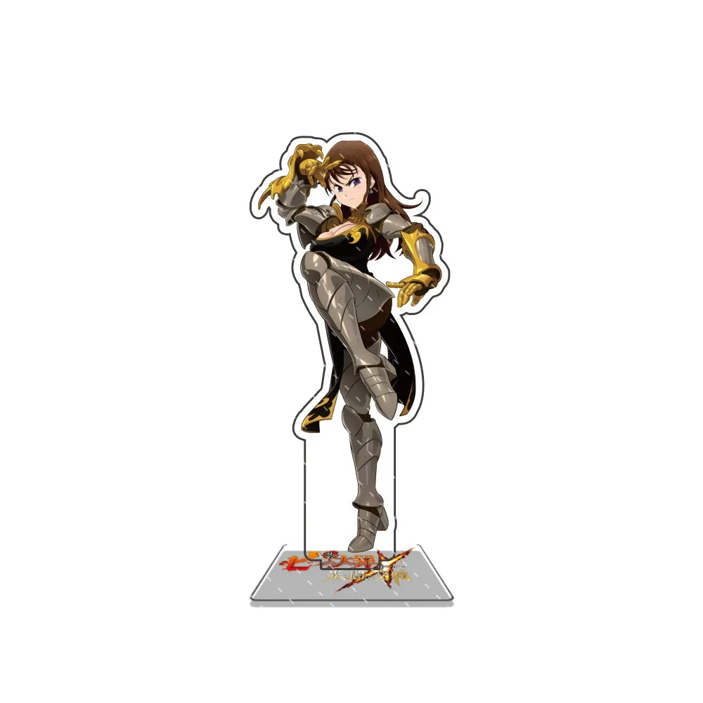 Anime Acrylic Stand Figure - The Seven Deadly Sins Character Display, 15cm Desk Decor and Gift