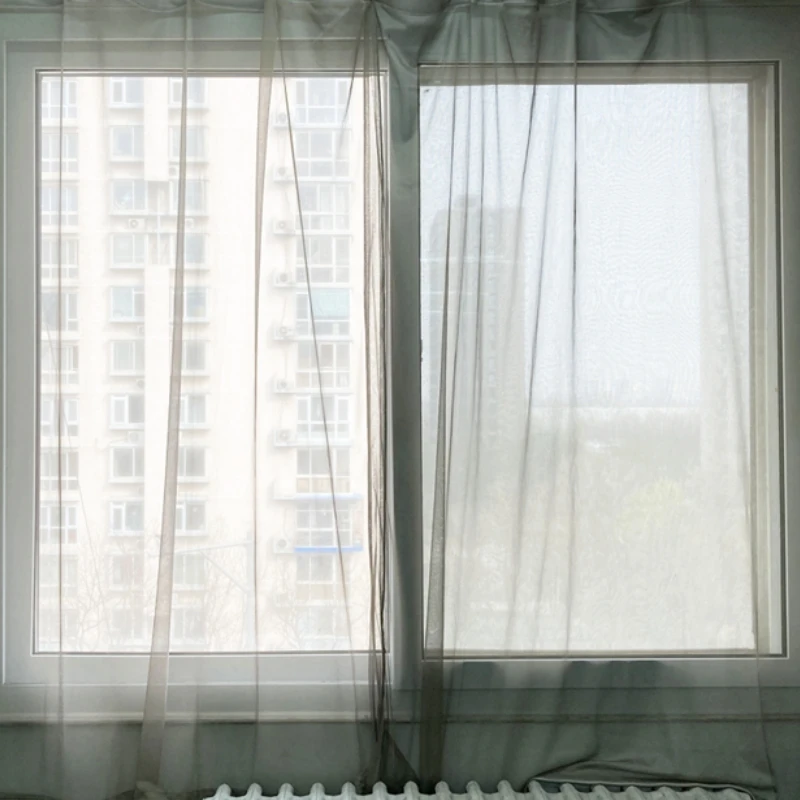 Width 1.5m electromagnetic radiation protective silver fiber transparent mesh gauze 5G radio waves EMF shielding cloth