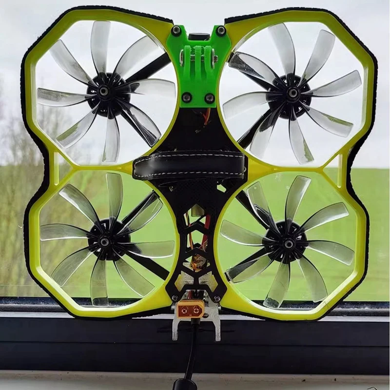 RC FPV 프리스타일 덕트 드론용 8 블레이드 PC 프로펠러, 3.5 인치 프로펠러, 89MX8, 89mm, 2 쌍