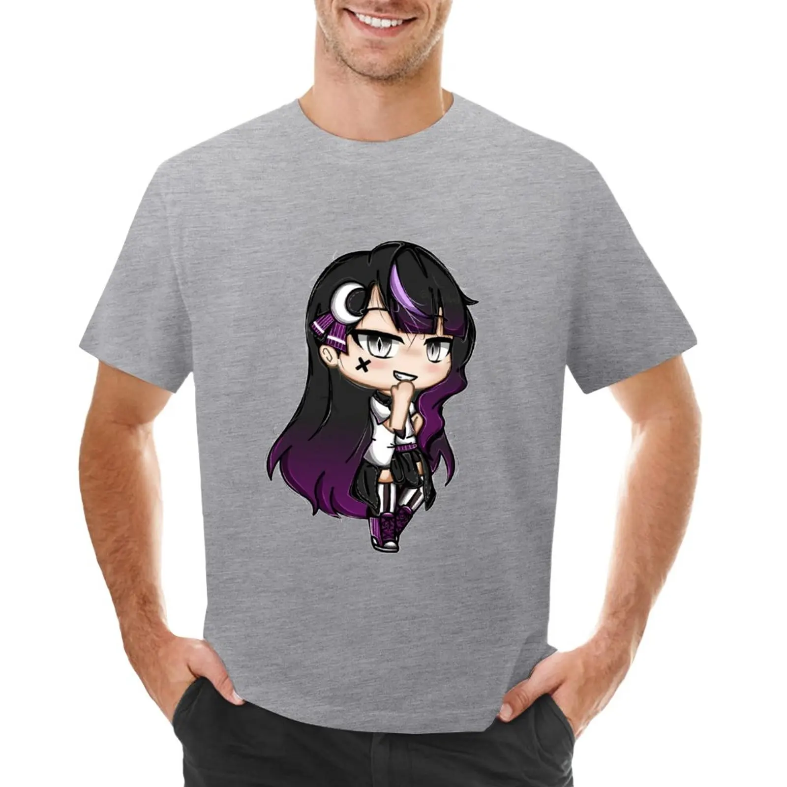 Gacha Life Girl T-shirt, série Gacha Club, moda coreana fofa