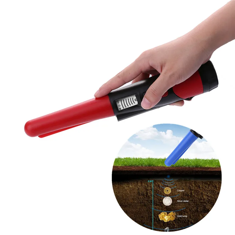 New Handheld Metal Detector 360 Degree Search Pinpoint Metal Finder Underground Gold Hunter Digger