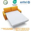 4.5 Inch Cold Gel Memory Foam Sofa Bed Mattress Replacement for Sleeper Sofa and Couch Beds Queen Size Sofa CertiPUR 3